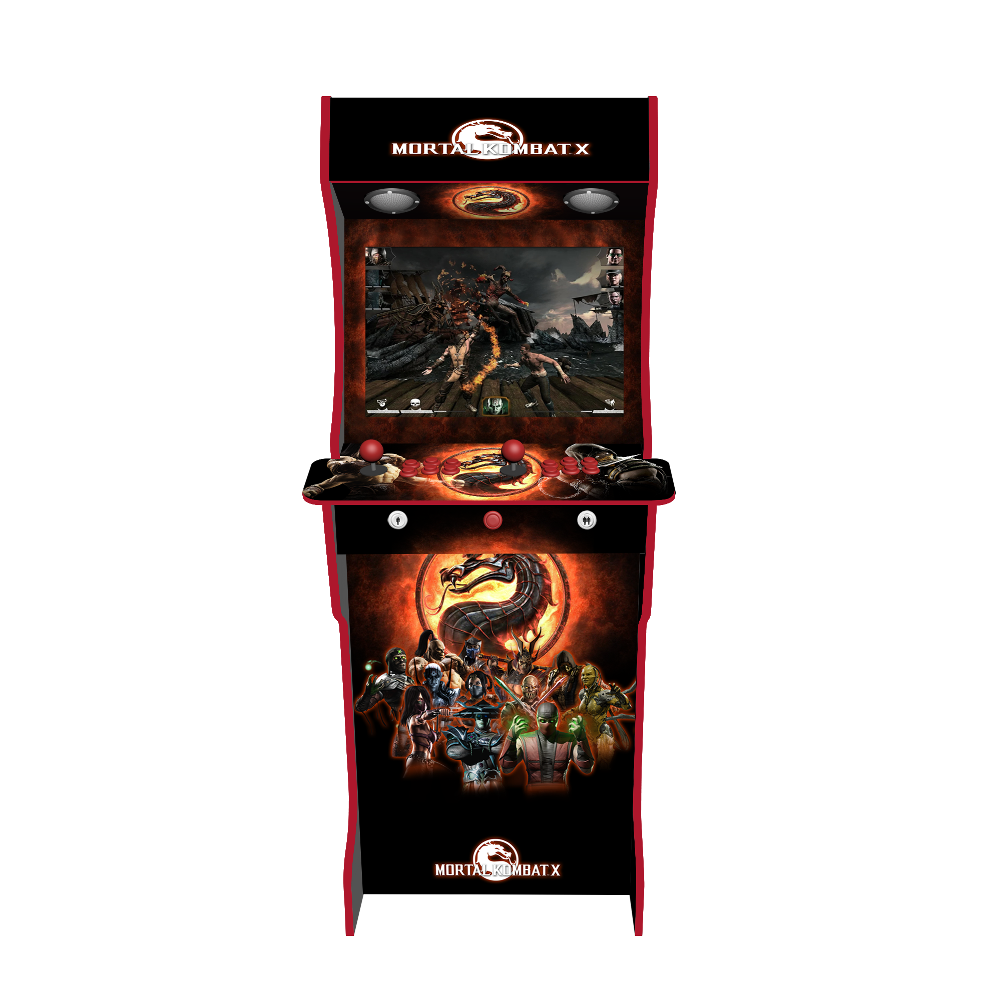 AG Elite 2 Player Arcade Machine Mortal Kombat X Top Spec Arcade